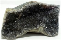 Black Amethyst Geode - 1 lb 6 oz