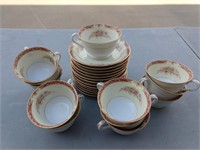 Noritake Cups and Saucers-Made in Occupied Japan