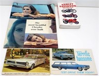 1965 Chrysler Brochure, 1962 Pontiac Advertising