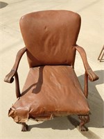 Arm Chair with Cabriole Legs