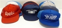 17 Vintage Trucker Hats - Union, Camel, Coors,