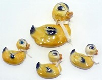 4 Duckies Made by Ceramicraft California