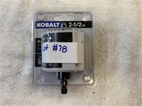 Kobalt BI-metal 21/2 in whole saw