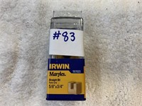 Irwin Straight Bit 5/8 by 3/4