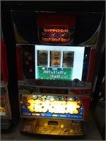 Token slot machine with chineese writing