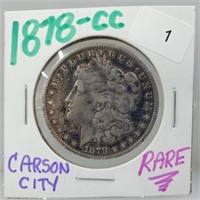 Silver & Rare Coin Auction Saturday 5/2
