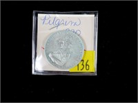1920 U.S. Pilgrim Tercentenary silver half dollar,