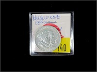 1924 U.S. Huguenot-Wallon Tercentenary silver half
