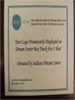 Indiana Dream Center Charity Auction