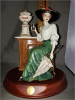 COCA COLA LADY HEIRLOOM SCUPTURE - EMILY