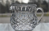 Leaded Crystal Pitcher 4.5"h
