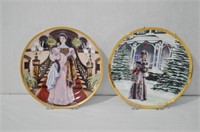 2 pcs Avon President's Collector Plates