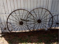2 rake wheels 50 In