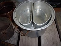 Old boy scout cooking pans