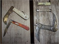 Knives 6 sabor ,hillyard ,frost,klein