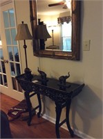 Table, Mirror, Bookends and Lamps!