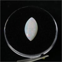 Marquis shape cabochon opal, 2.30 ct.