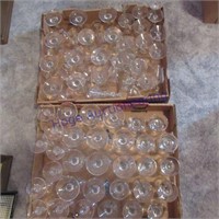 2 boxes stem glass glasses
