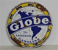 DSP Globe Gasoline round sign