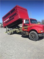 1992 INTERNATIONAL 4700 W/ 12' COVERED DUMPING CHI