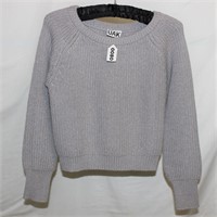 Gray Wool Sweater Sz S