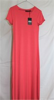 Salmon Colored Long Dress New With Tags Sz XS