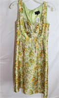Green Floral Dress Sz 0