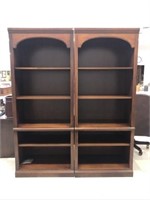 Pair of Cherry Bookcases - 32" wide x 78" tall