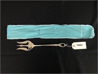 Tiffany & Co. Sterling Silver 11" Serving Fork