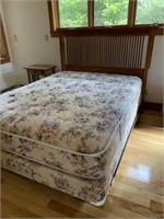 Misison Solid Oak Queen Size Bed