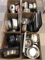 Assortment of Stainless Steel & Aluminum Cookware