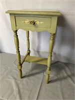 PAINT DECORATED NIGHTSTAND