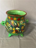 GREEN MEXICAN VASE