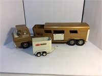 Toy horse truck