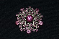 Vintage Brooch - Swarovski Crystal