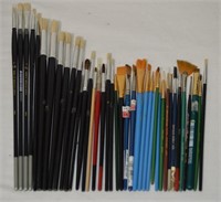 Assorted Lot Artist Paint Brushes New