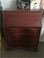 4 Drawer Secretary with Drop Down Front