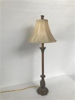 32" Accent Lamp w/ Cream Colored Shade