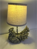Gray Chicken Lamp