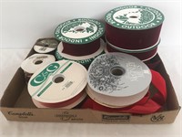 Box Lot of Ribbon