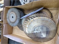 Saw blades - brushes - grinding wheels