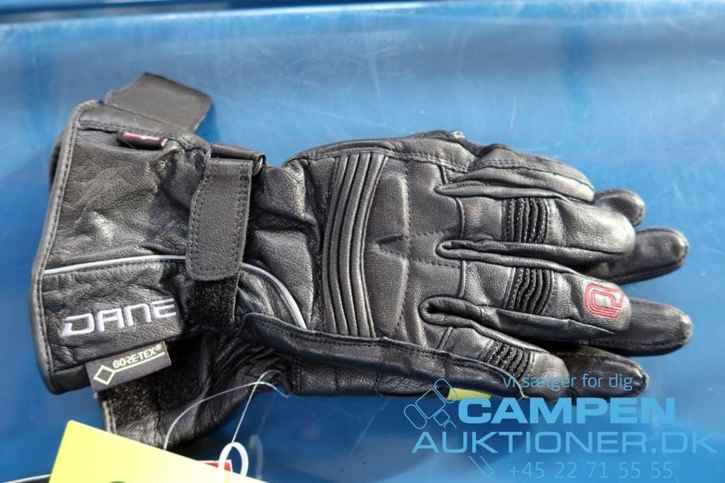 Juster shilling Overdreven Dane mc handske Nibe 2 Gore-tex | Campen Auktioner A/S