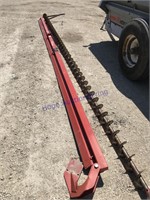Power sweep auger, measures approx 22ft