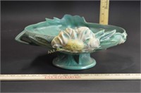 Roseville Pottery Peony Compote 4-10"