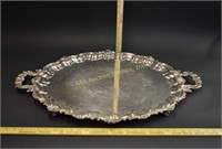 Wilcox Silverplate Handled Serving Tray