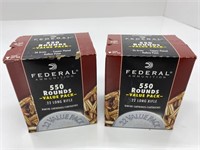 1100 rounds .22LR, Federal