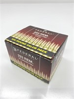100 rounds, .223 55 gr. Federal