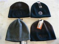 4 Harley stocking caps, New with tags, retail