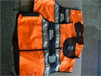 2 Harley safety vests, size 3XL