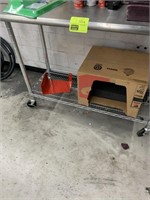 ROLL ABOUT STAINLESS STEEL SHOP CART